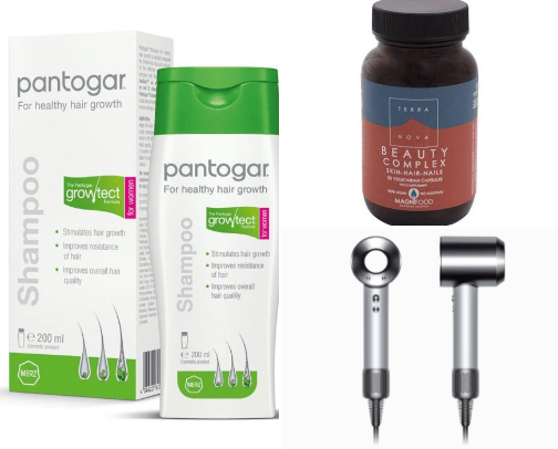 Anti Hair Loss Products cover photo collage