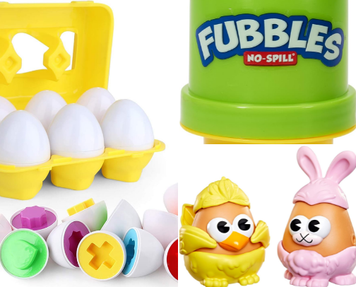 Toddler Easter basket ideas 🐣🌼 cover photo collage