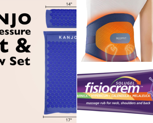 Back Pain Survival Kit cover photo collage