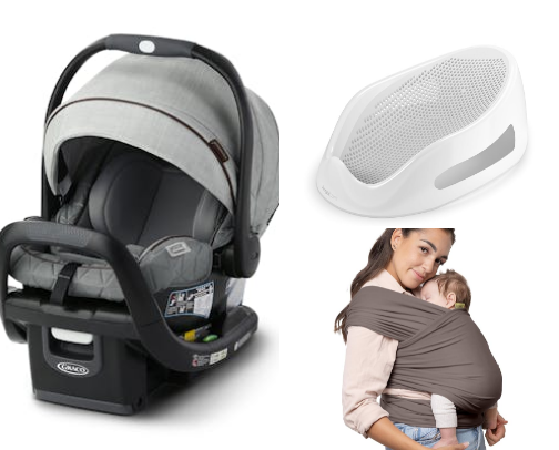 Budget Friendly Baby Gear cover photo collage