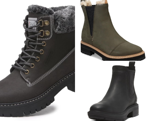 Boots for Fall cover photo collage