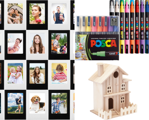 Craft Project Shopping Lists! 💖 (Watch my project reels on TikTok, Instagram or Facebook at @ministarrmagic) cover photo collage