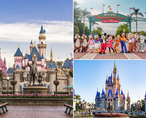 Magical DisneyLand and Universal Studios Adventure!😍❤️ cover photo collage