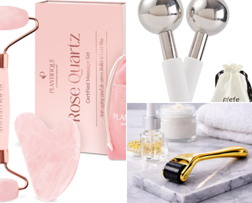 Skincare & Facial Tools cover photo collage