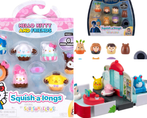 Squishmallows Figures cover photo collage