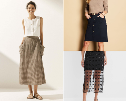 Skirts for Every Occasion: My Curated Picks of Comfort & Elegance cover photo collage