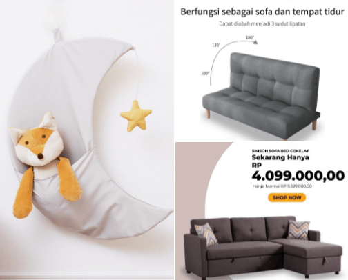Home decor cover photo collage