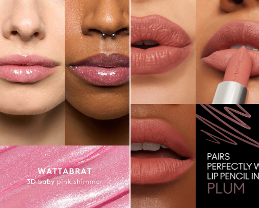 The perfect lip combos cover photo collage