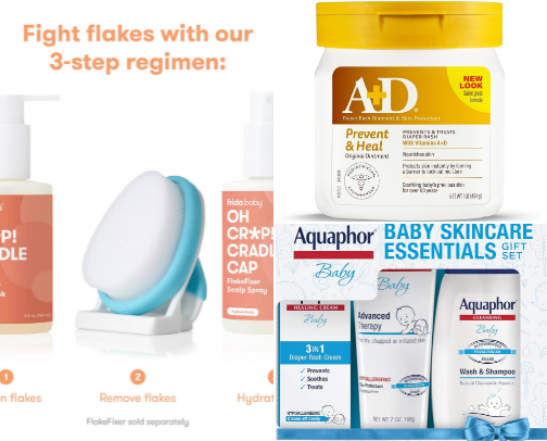 Baby Care + New Parent Must Haves cover photo collage