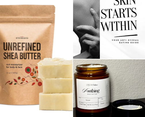 How to Heal Eczema NATURALLY! cover photo collage
