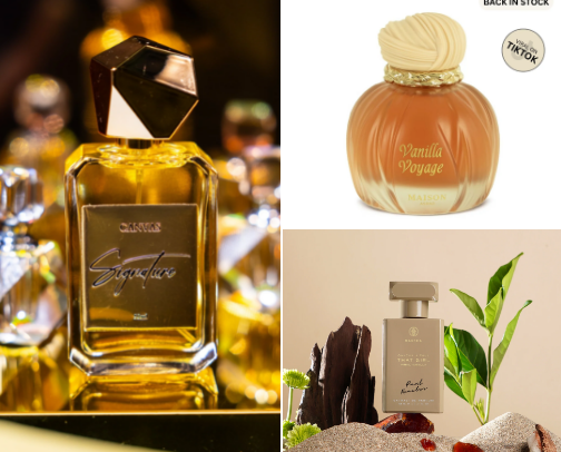 Perfumes for smelling like dessert 🍰 cover photo collage