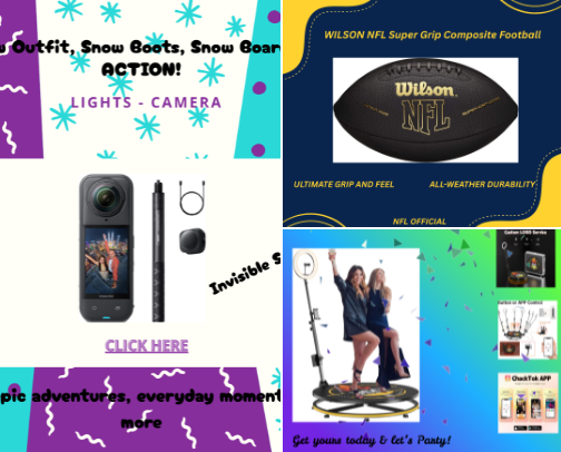 **Time for Parties and Games cover photo collage
