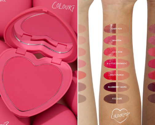 Powder Blush by Colourpop cover photo collage