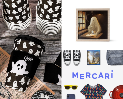 Spooky Finds 👻 cover photo collage