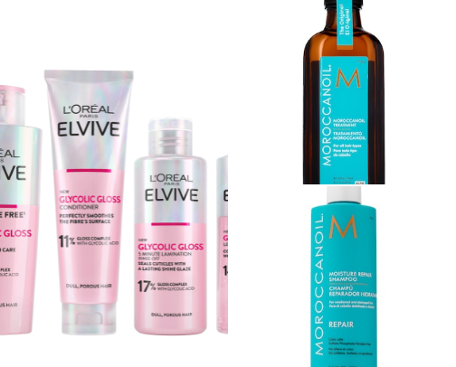 products for dry hair🎀 cover photo collage