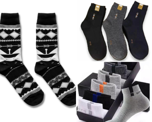 Rekomendasi Kaos kaki berkualitas cover photo collage
