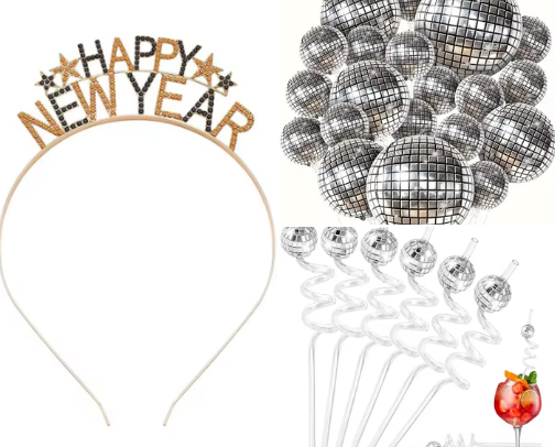 New Years Eve Essentials cover photo collage