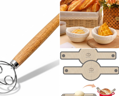 Sourdough supplies i love! cover photo collage