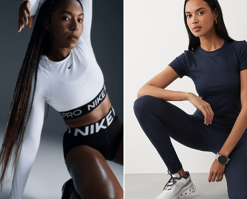 Sportswear if you go to gym or like to run💘 cover photo collage
