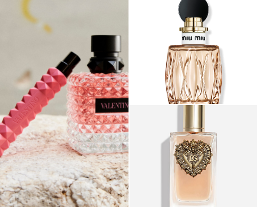 Perfumes n yummy smells cover photo collage