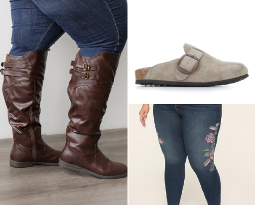 Fall fashion (plus size) favorites cover photo collage