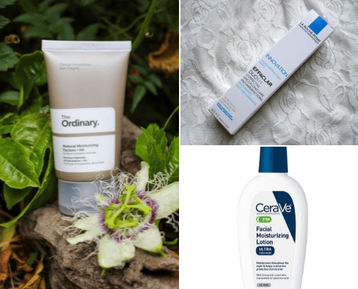 Skincare cover photo collage