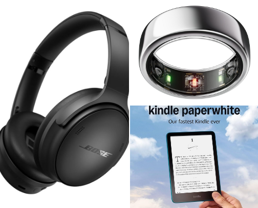 Action Tech for an Efficient Lifestyle cover photo collage