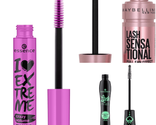 Best affordable mascara and eyeshadow cover photo collage
