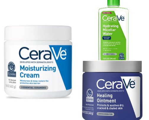 BEST products from CeraVe❤️ cover photo collage