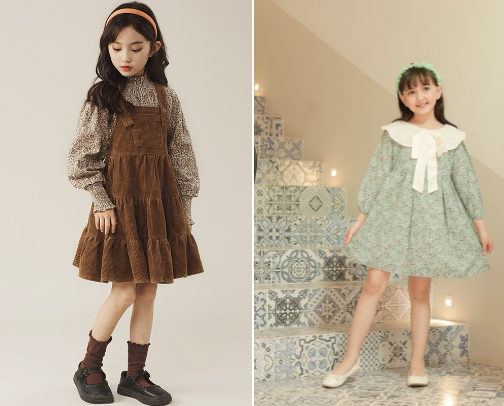 Cute and Beautiful Children's Party Clothes cover photo collage