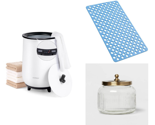 The Ultimate Guide to Bathroom Essentials cover photo collage