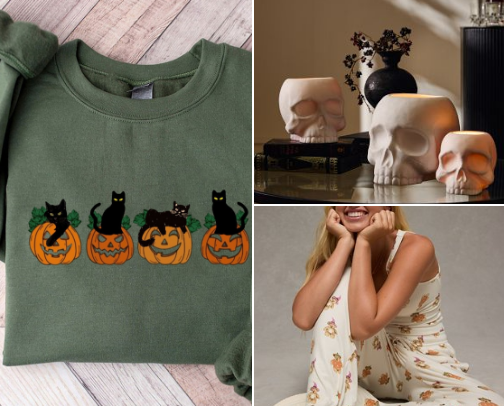 Spooky Season 👻 Accessories, Outfits, Decor, Gifts, Etc. cover photo collage