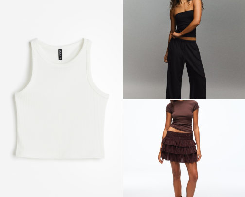 “Everything you need for the perfect summer outfits ☀️✨
These are the pieces everyone is wearing right now — simple, stylish and super easy to mix & match. If you want that effortless ‘it girl’ summer look, this list has you covered 💅 cover photo collage