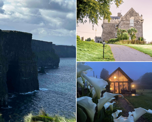 Irish roadtrip stops cover photo collage