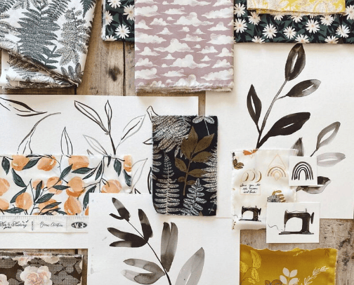 Surface Design Resources cover photo collage