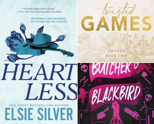 Romance book recs💌 cover photo collage