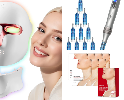 Mature Skincare Secrets cover photo collage
