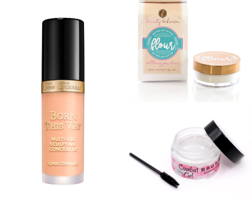 makeup must haves cover photo collage