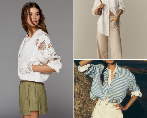 my favorite finds from Anthropologie cover photo collage