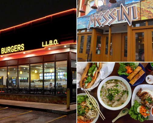 Restaurants I keep going back to cover photo collage
