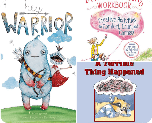books for children: mental and emotional wellbeing cover photo collage
