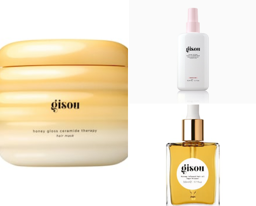 haircare routine 🍯 cover photo collage