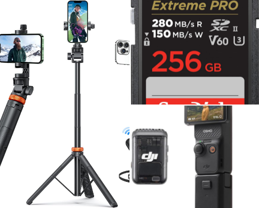 Must-Have Tech for Content Creators cover photo collage