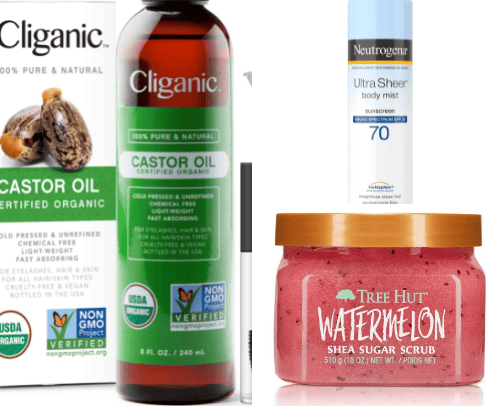 Skincare cover photo collage