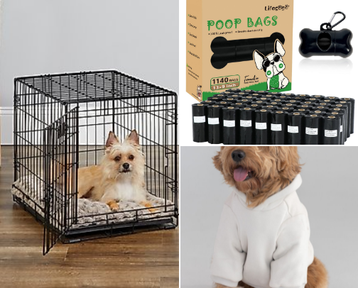 ✨ Welcome Home, Pup! Checklist cover photo collage