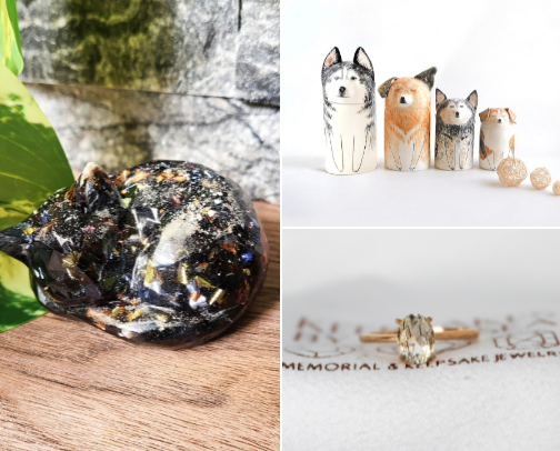 pet memorials that will help ease the pain cover photo collage