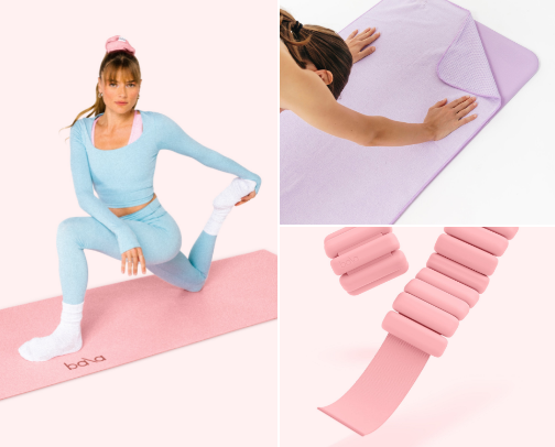 Girly things that make my workouts fun! 🥰 cover photo collage