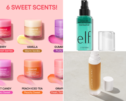 Favorite Beauty Products cover photo collage