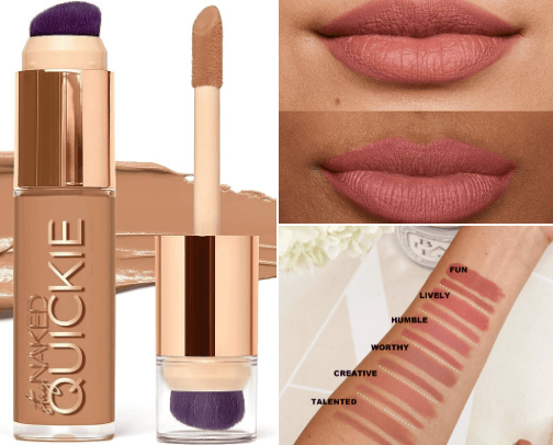 Makeup minimalist cover photo collage