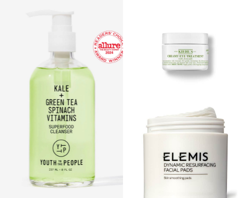 My skincare faves cover photo collage